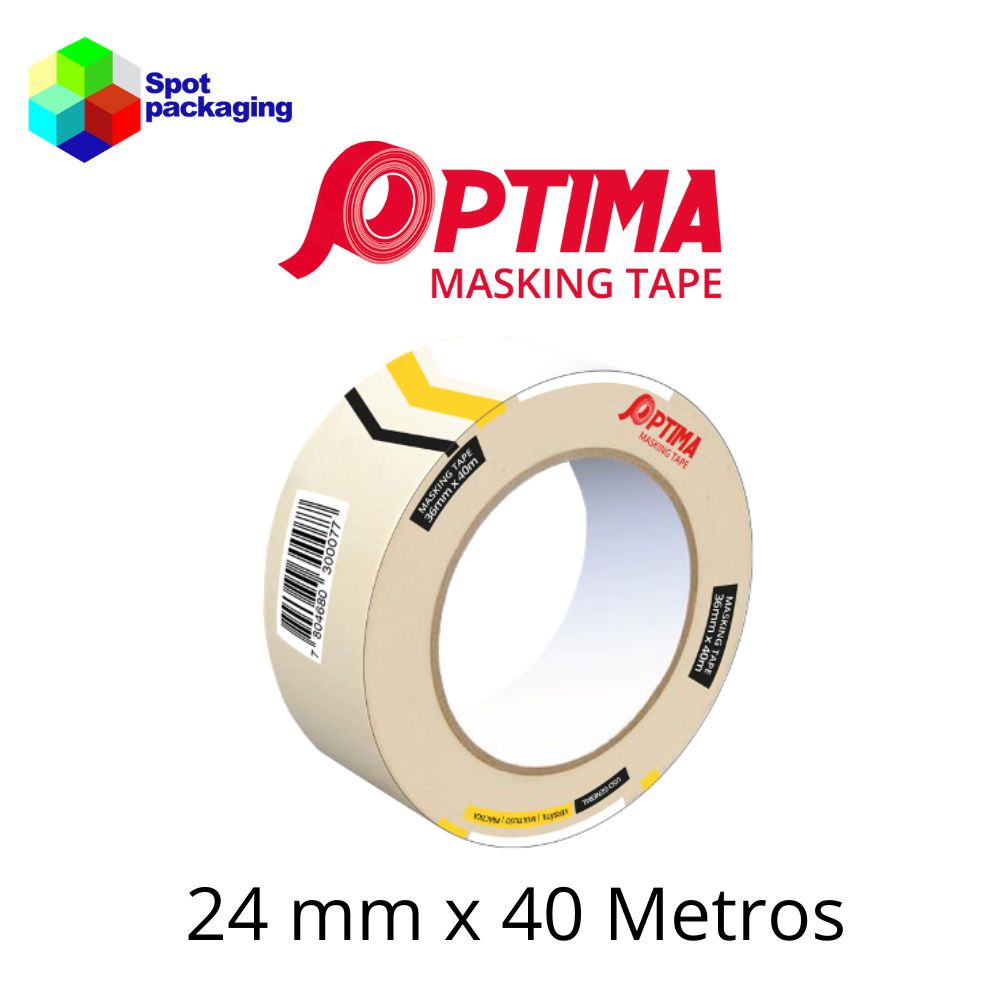MASKING TAPE 24mm x 40m Spot Packaging spa